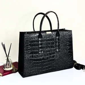 Neena 2in1 Women Patent Leather Laptop Handbag