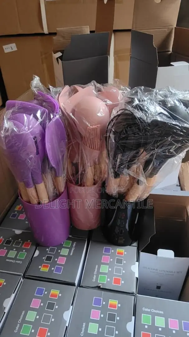 Silicone Spoon Set With Cup