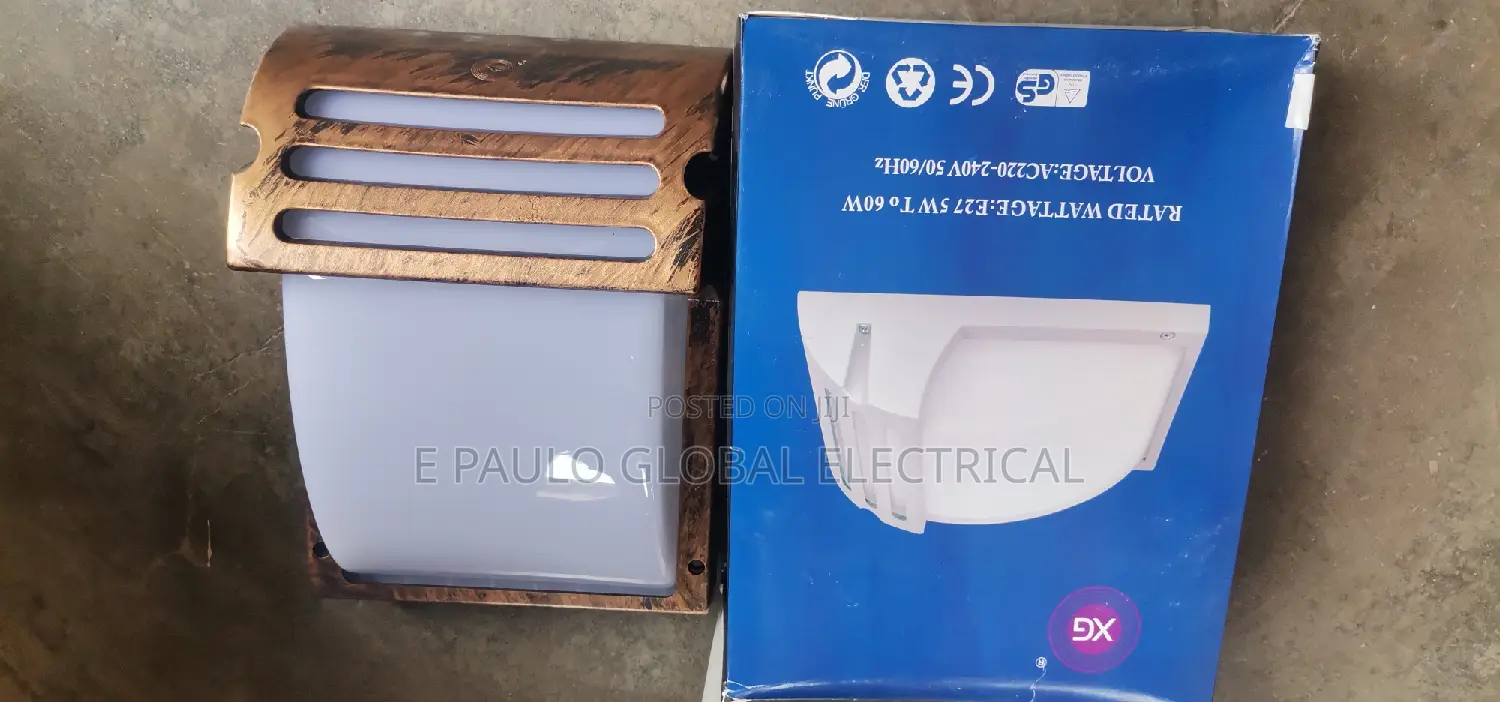 Wall Light Security With Bulb