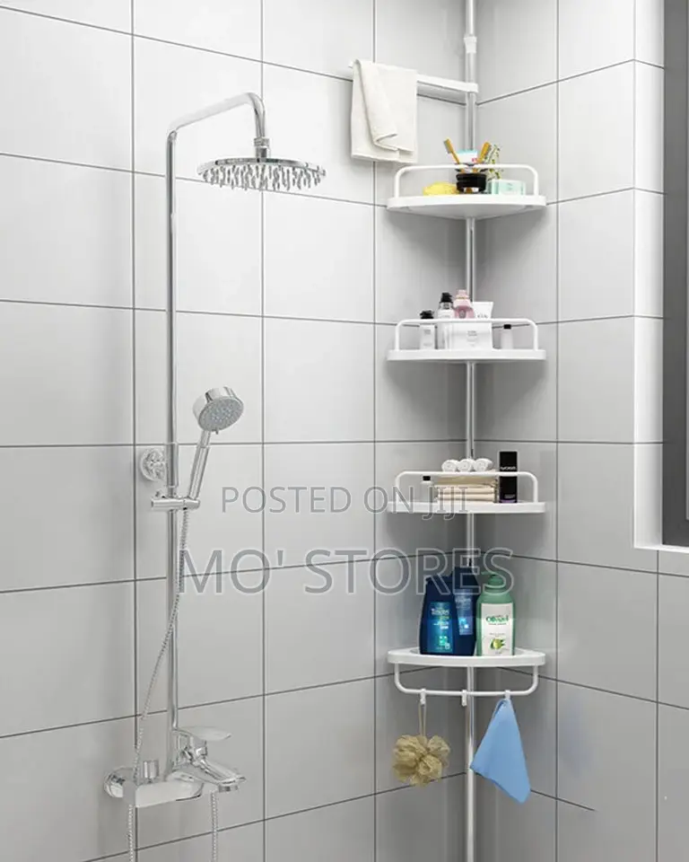 Multi Purpose Bathroom Corner Shelf
