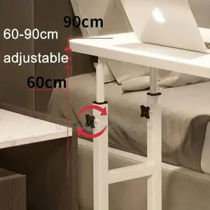 Solid Movable Potable Laptop Table/ Bed Side Table Shelf