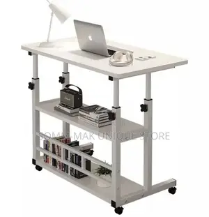 Solid Movable Potable Laptop Table/ Bed Side Table Shelf