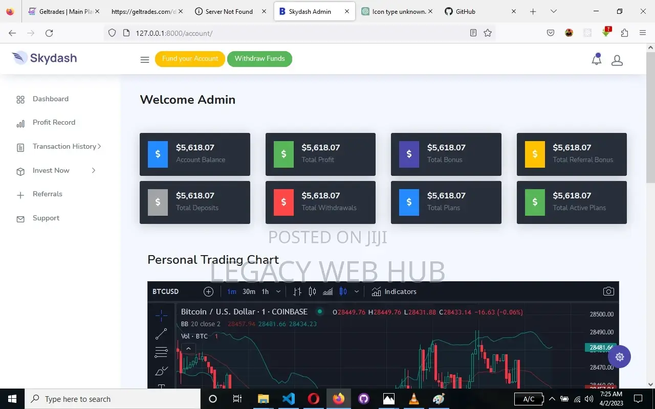 We Design Crypto Sites (No Suspension Guaranteed)