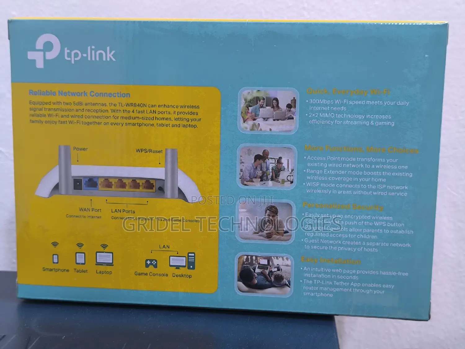 Tp-Link Wifi Router TL-WR840N
