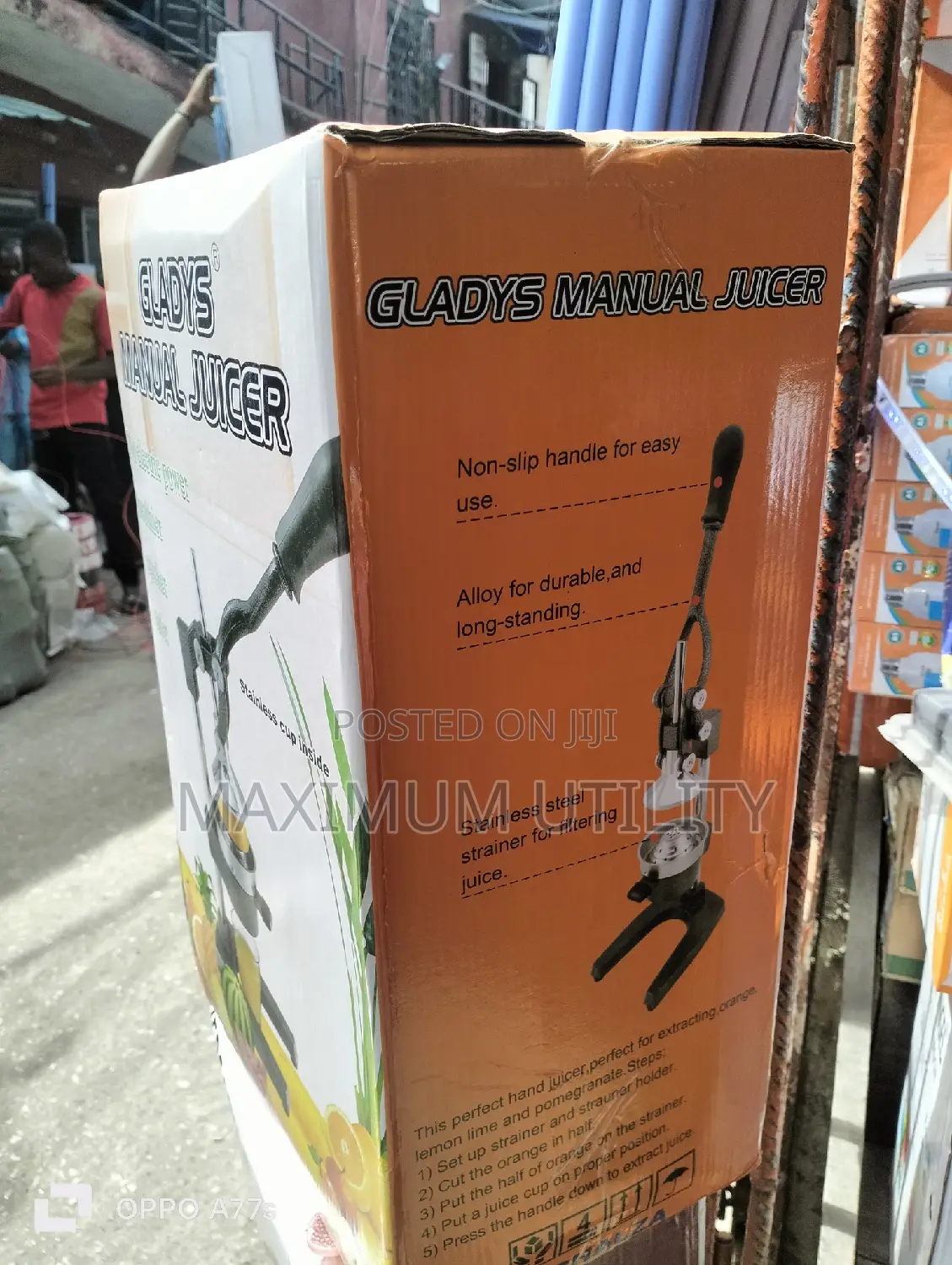 Industrial Manual. Ciy77 Juicer