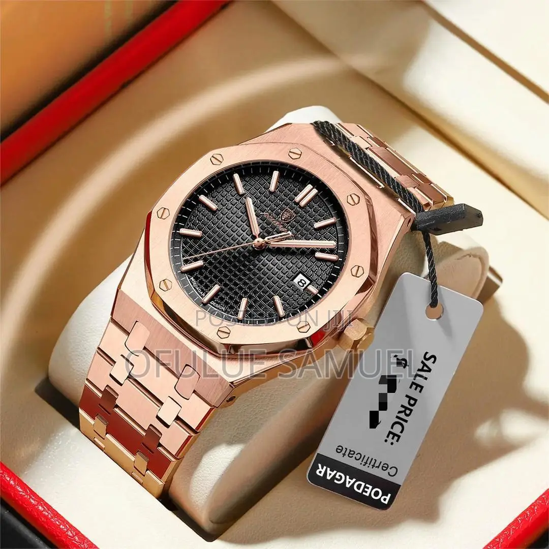 Men Quality Poedagar Wristwatch
