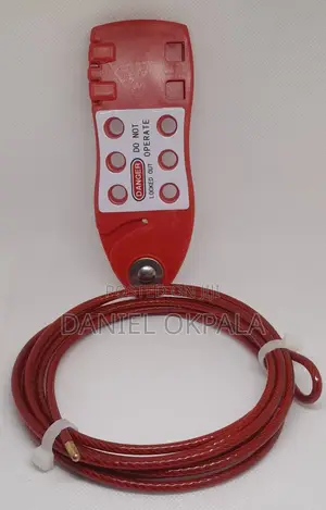 Economical Cable Lockout Tagout Device
