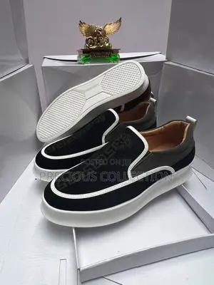Men's Versace Suede Loafers