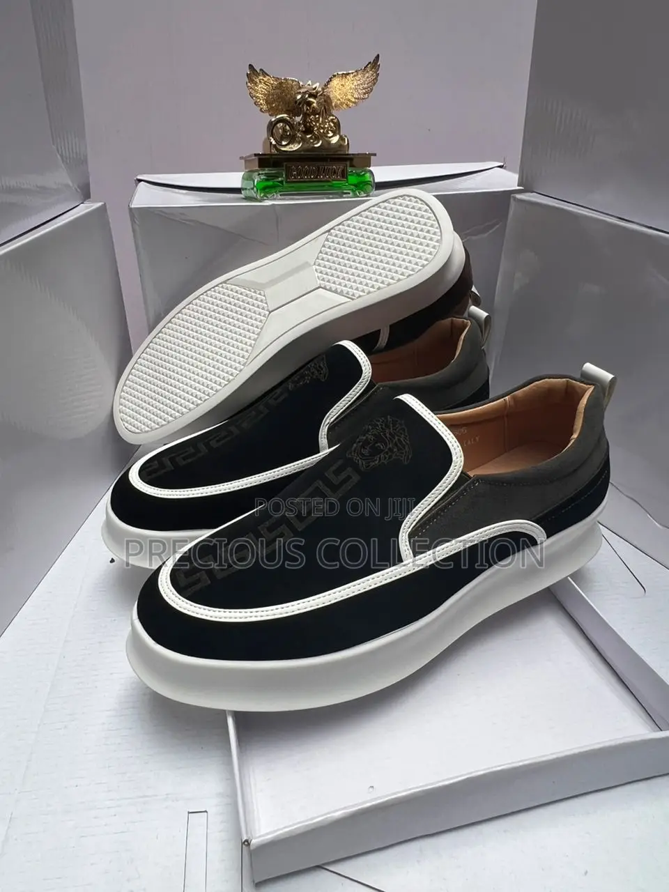 Men's Versace Suede Loafers