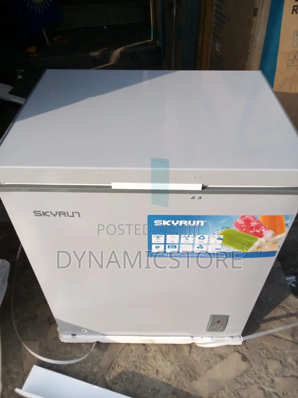 Skyrun Freezer Silver 145l (145a)
