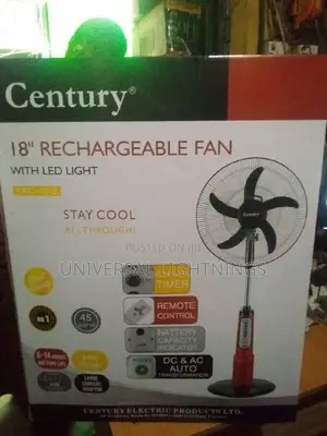 Photo - Original Century Rechargeable Fan