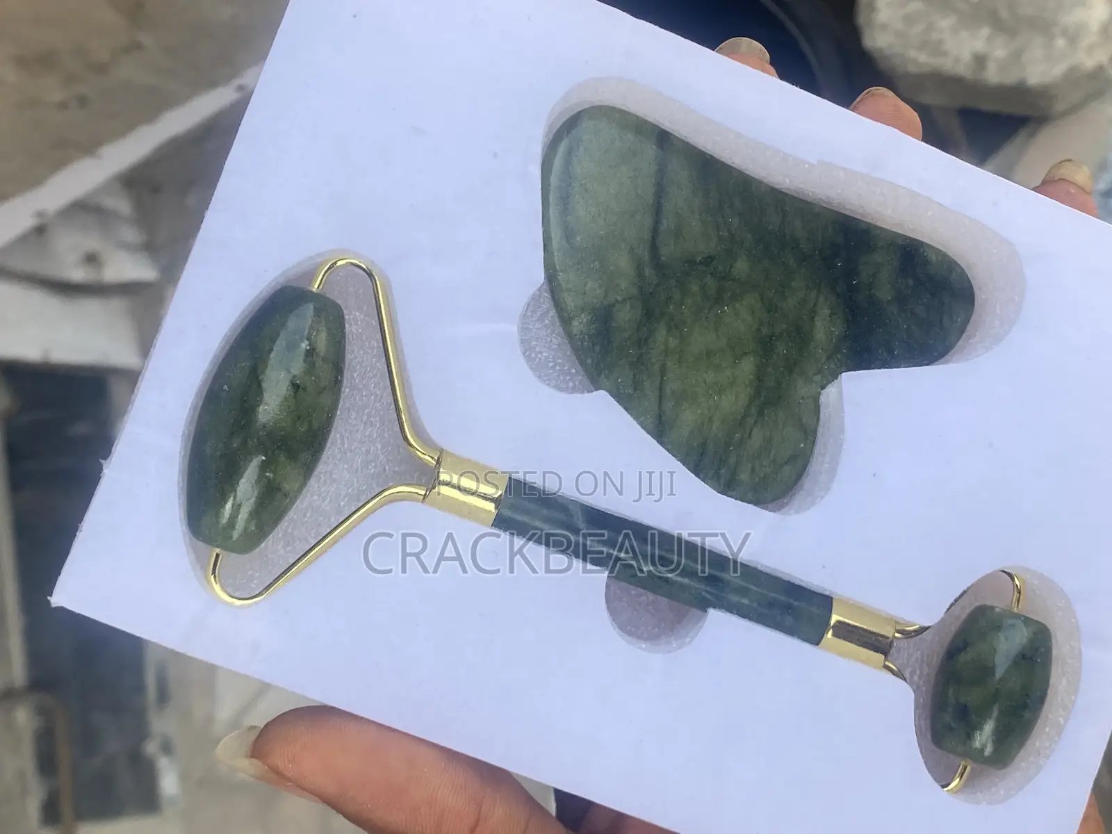 Jade Roller and Gua Sha Stone