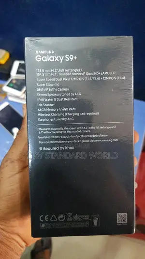 New Samsung Galaxy S9 Plus 64 GB Black