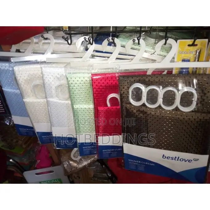 6 in 1 Bathroom Shower Curtains