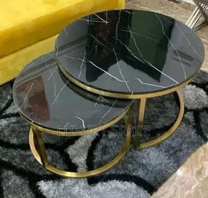 Luxury Marble Center Table Set