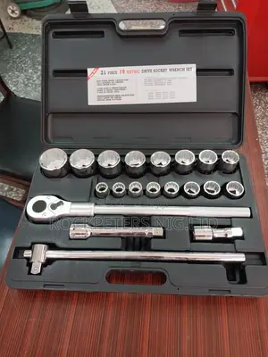 KWG Heavy Duty 21pc (19-50mm)3/4" Socket Wrench Set