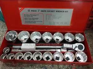 KWG HEAVY DUTY 22pc 1" Drive Socket Set