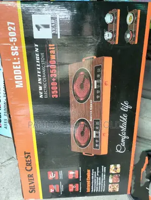 Silver Crest Double Burner Electric Cooker