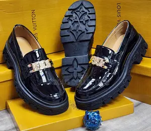 Mens Louis Vuitton Leather Shoes