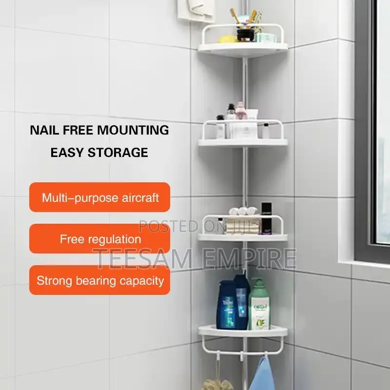 Multi-Purpose Bathroom Corner Shelve