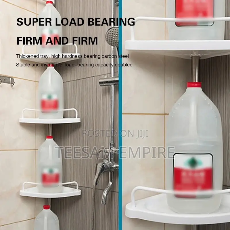 Multi-Purpose Bathroom Corner Shelve