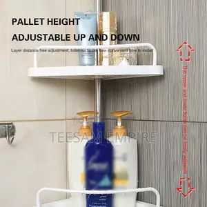 Multi-Purpose Bathroom Corner Shelve