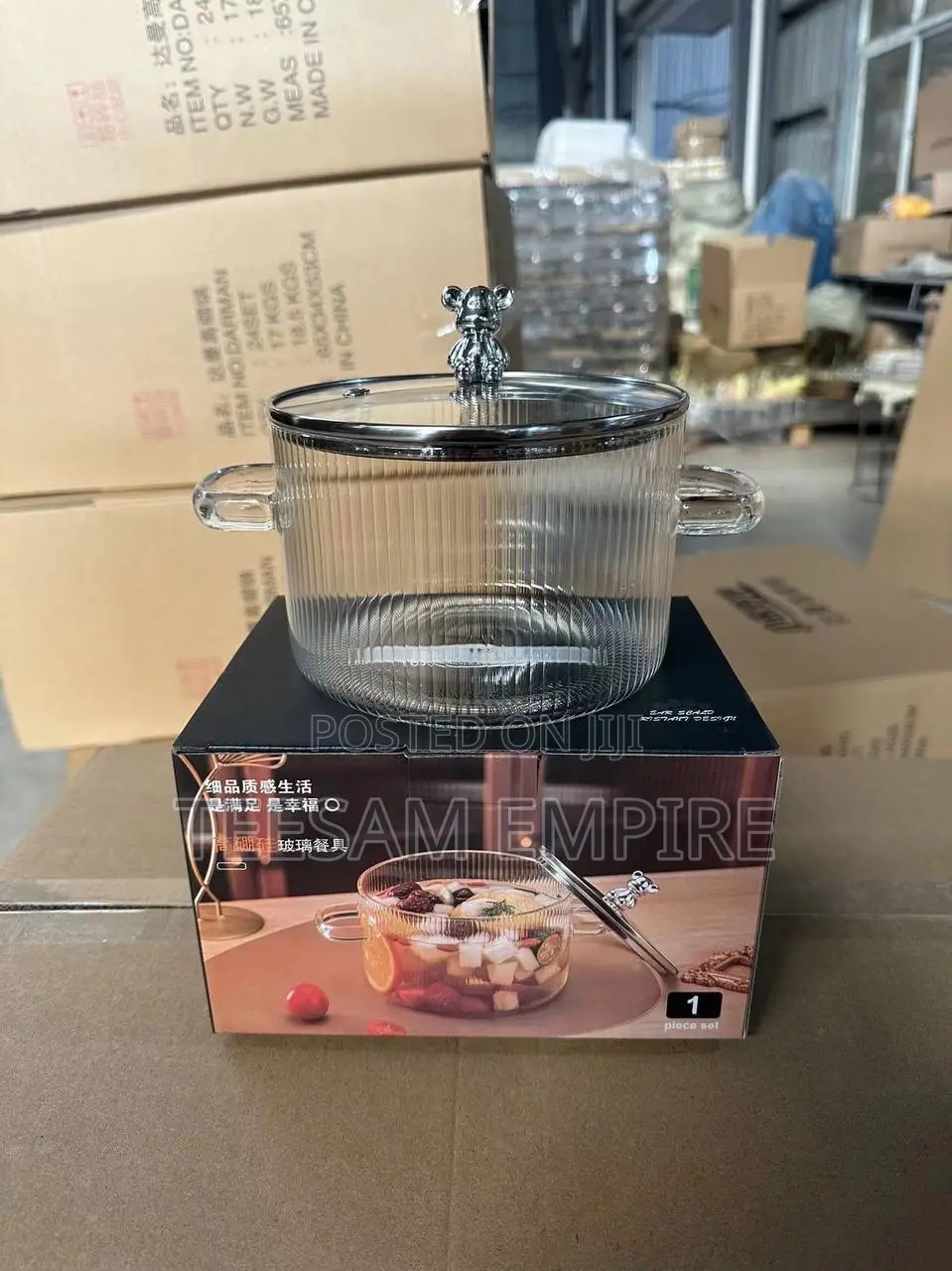 Borosilicate Glass Simmer Pot