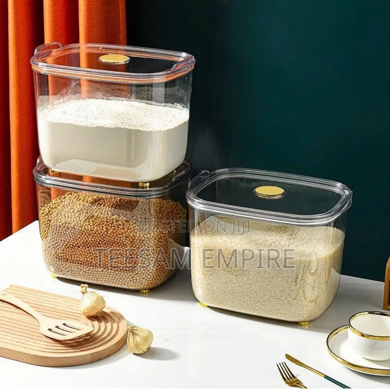 Transparent Acrylic Food Storage