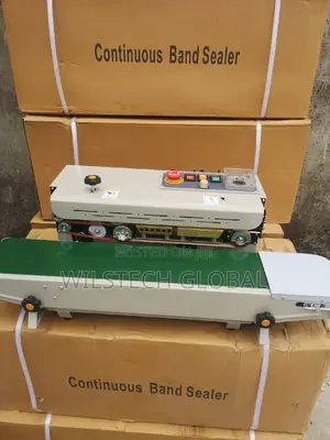 Horizontal Plastic Film Bags Heat Continuous Band Sealer