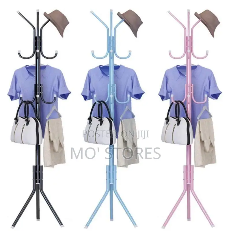 12 Hooks Wall Coat Rack
