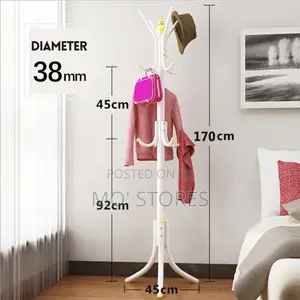 12 Hooks Wall Coat Rack