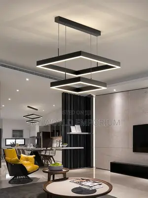 Modern Nordic Square Bar Chandelier