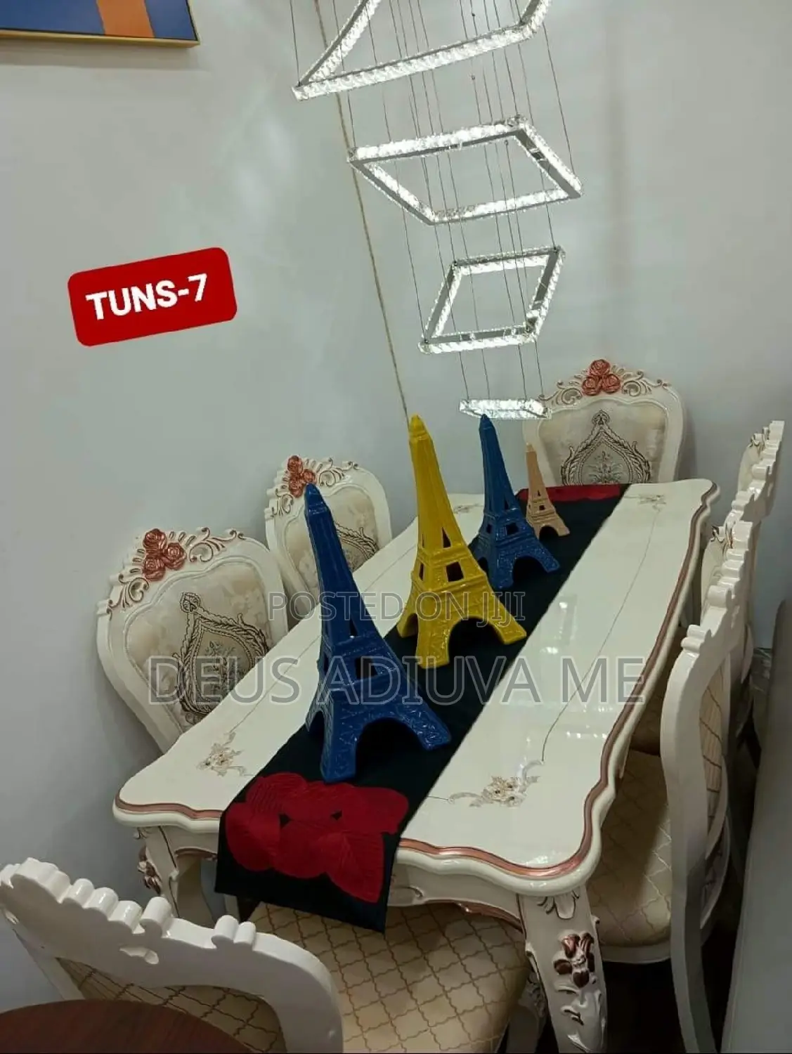 Royal Dining Table and 6 Chairs