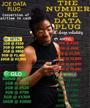 Data Subscription, Bulk Airtime, Airtime to Cash and Bill