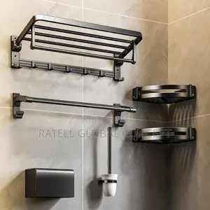 Heavy Guage Bathroom Accessories Set