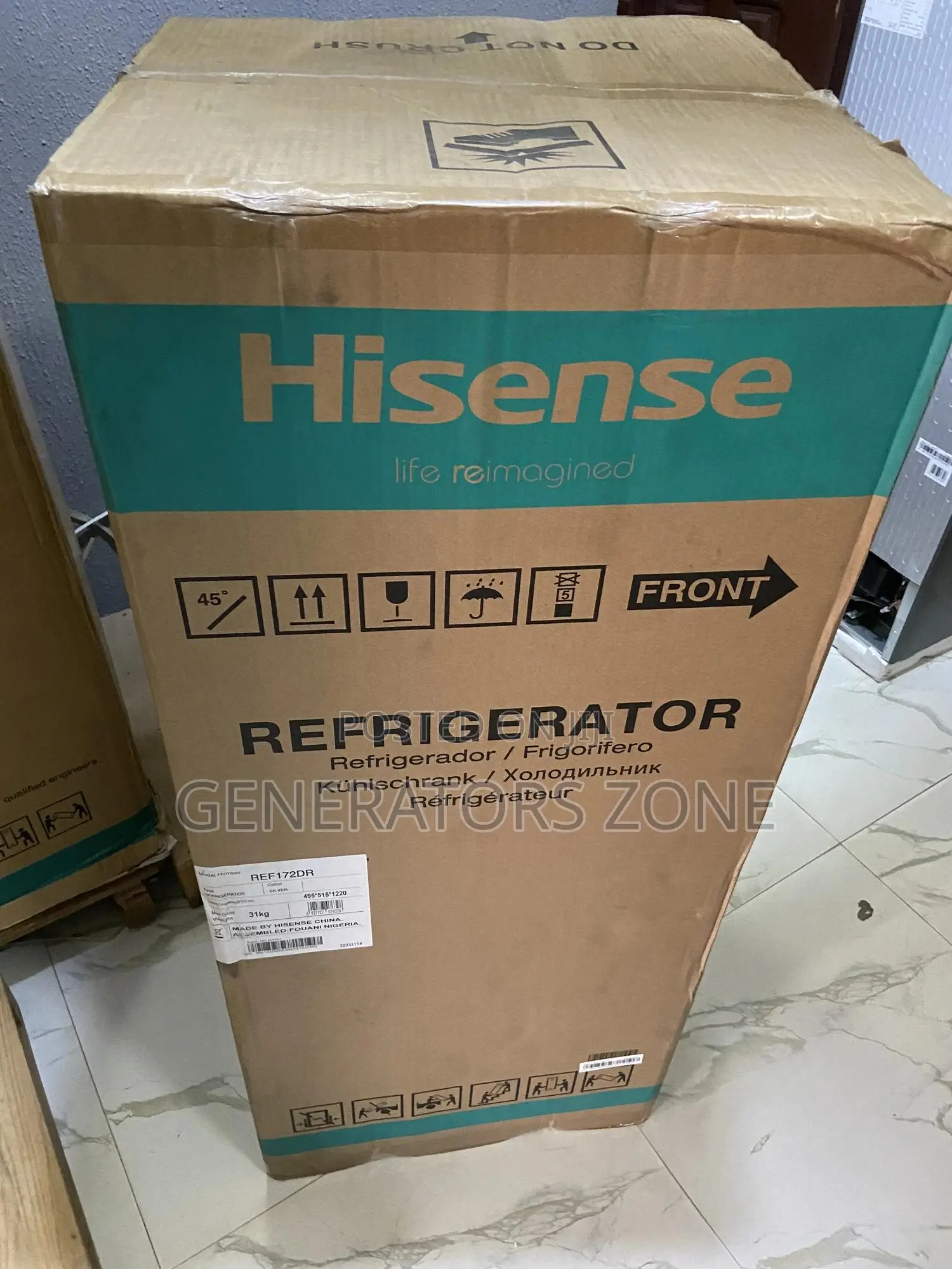 Effective Ref172dr Hisense Refrigerator