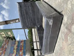 4.5 by 6 SOLID LEATHER BEDFRAME