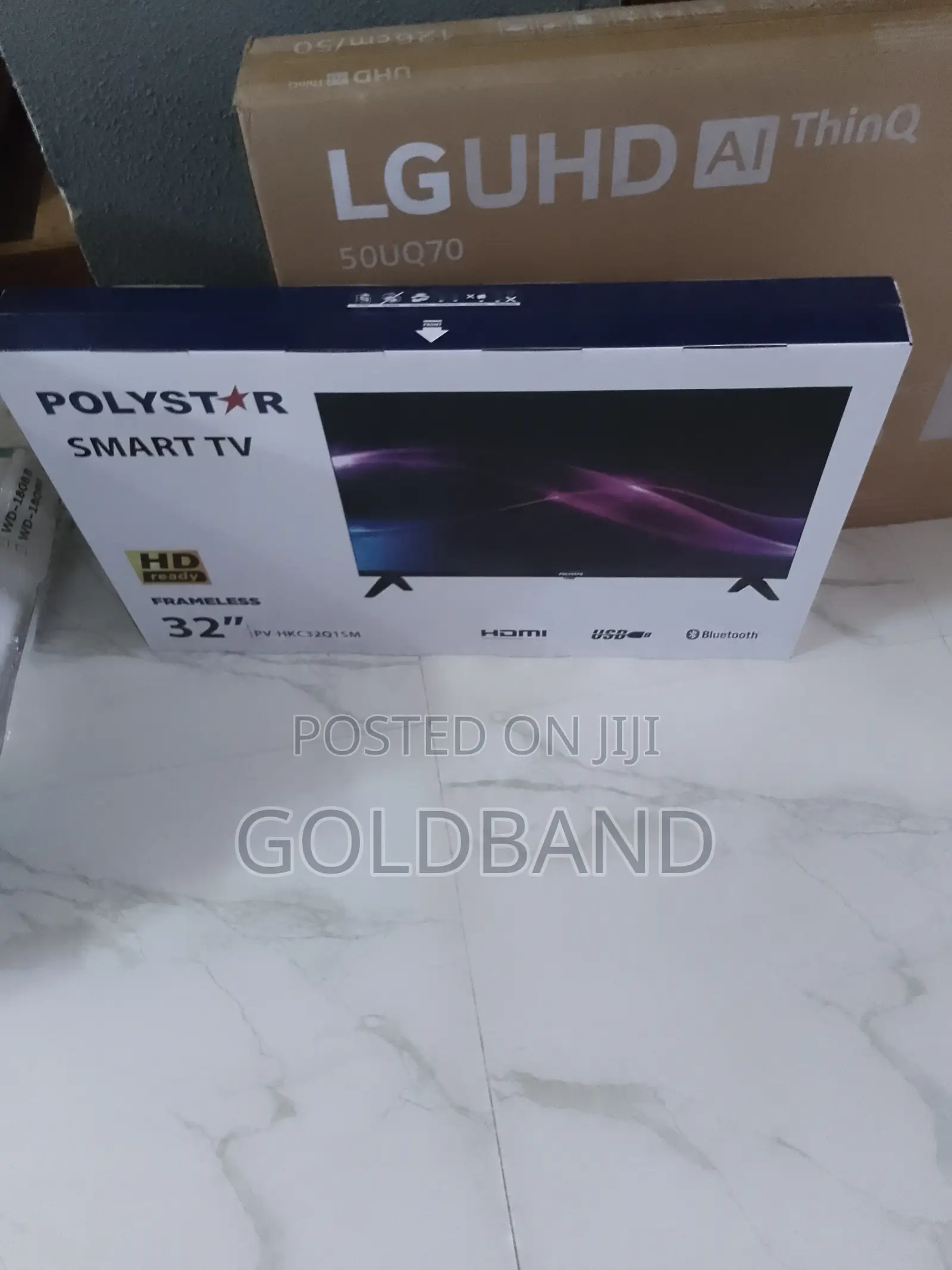 Polystar 32" Frameless Smart TV