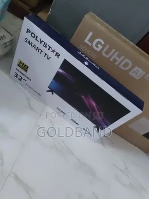 Brand New Polystar 32" Frameless Smart TV