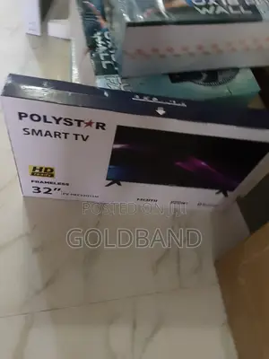 Durable Polystar 32" Frameless Smart TV