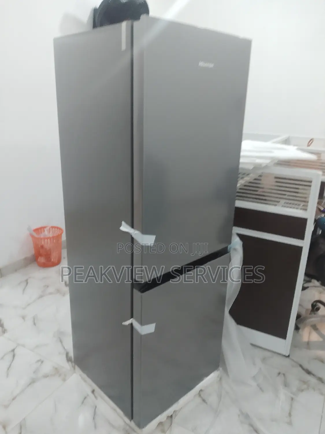 Hisense Double Door Refrigerator Bottom Freezer+Shelves