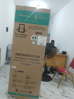 Brand New Hisense Double Door Refrigerator Bottom Freezer