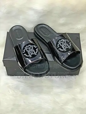 Original ROBERTO CAVALLI Slippers Available In Store