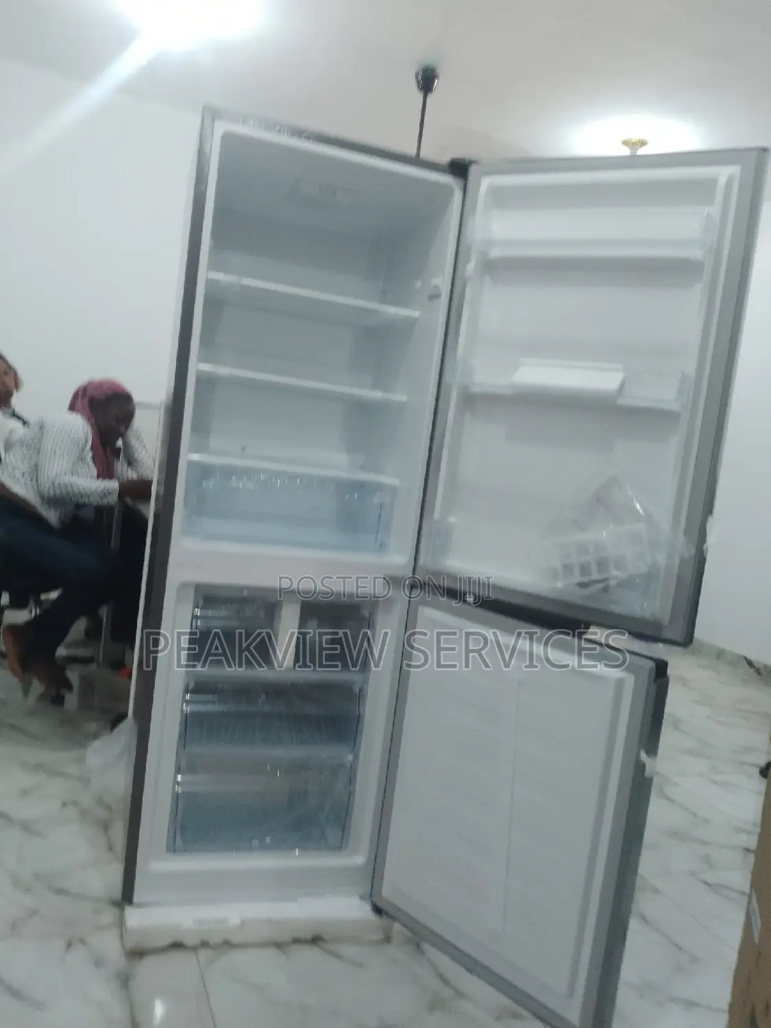 Spanking New Hisense Bottom Freezer+Shelves