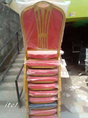 Original Banquet Chair With Iron Back