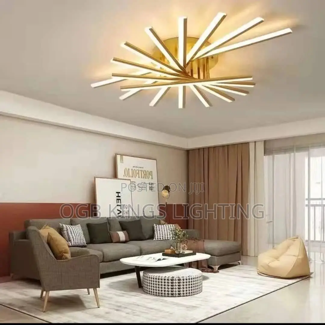 Simple New Modern LED Ceiling Chandelier Indoor Lighting