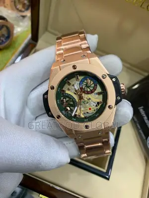 HUBLOT Chain Wristwatch With Box Affordable