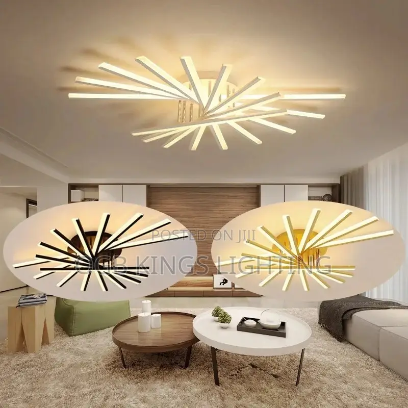 Simple New Modern LED Ceiling Chandelier Indoor Lighting