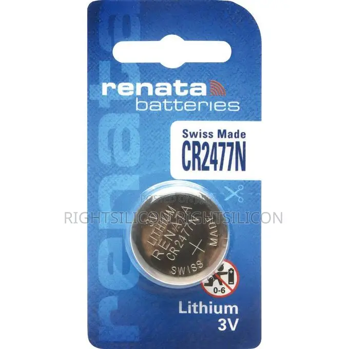 Usa Renata 1 Pack Cr2477n 3 Volt Lithium Battery Cr2477