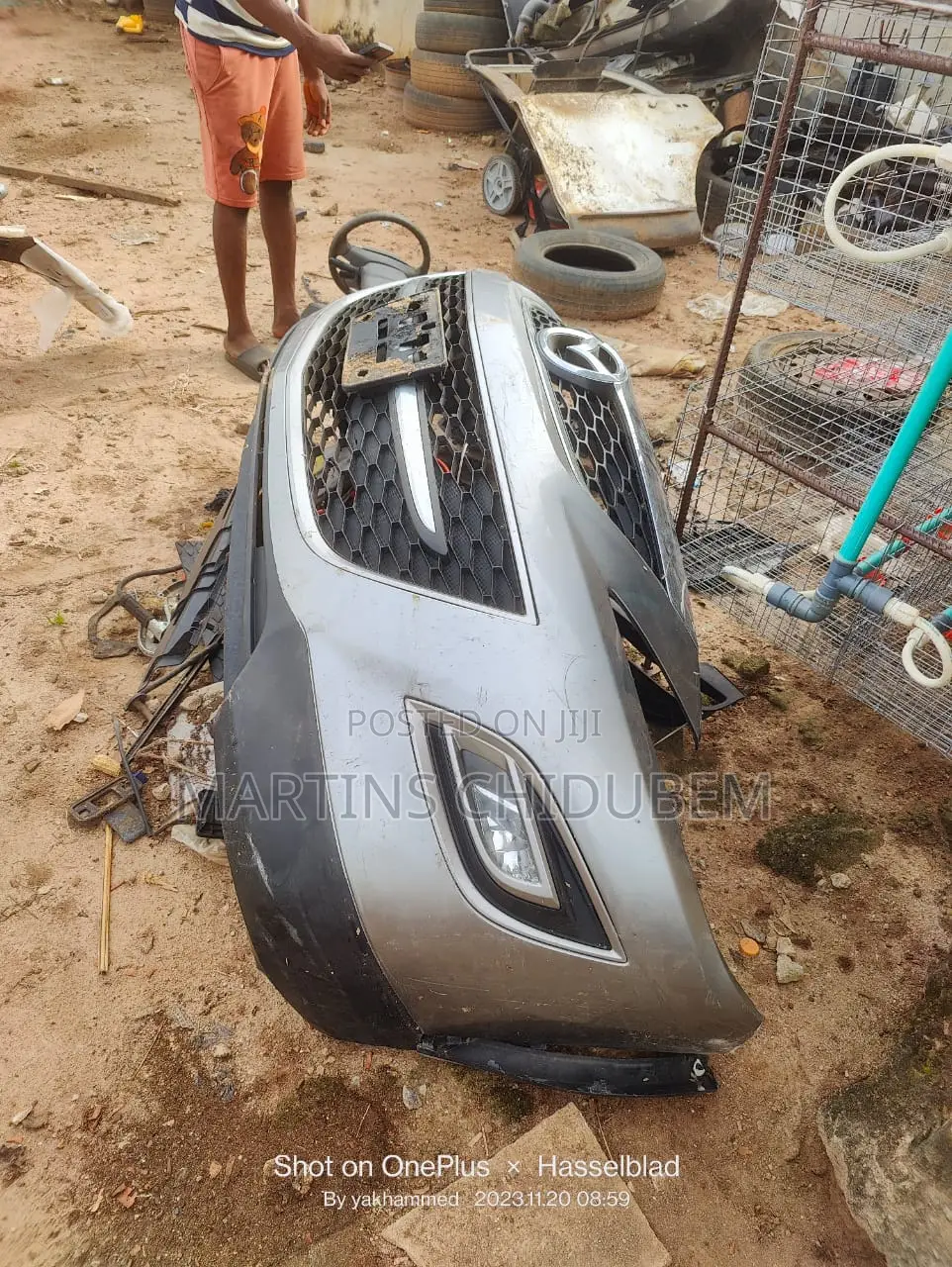 Complete Front Bumper Mazda Cx-9 2012 Model